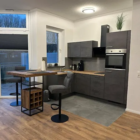 Terrassenwohnung An Der Kleinen Weser Apartment