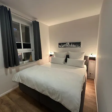 Lägenhet Terrassenwohnung An Der Kleinen Weser *