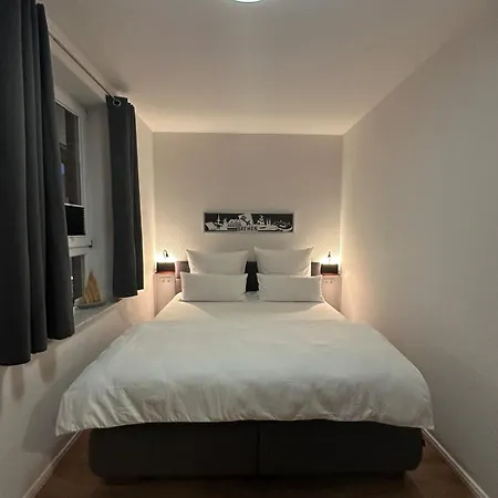 Apartmán Terrassenwohnung An Der Kleinen Weser Brémy