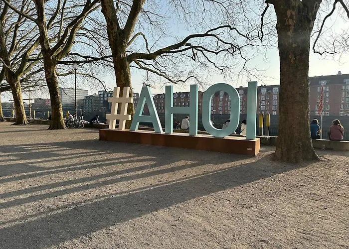 Terrassenwohnung An Der Kleinen Weser Апартаменты Бремен