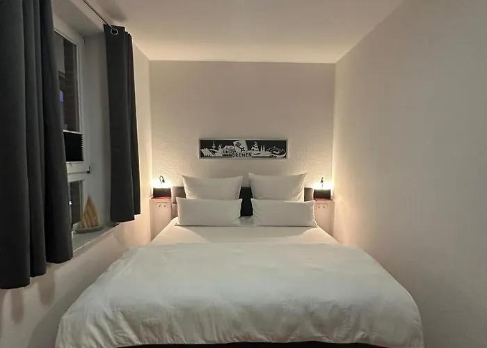 Апартаменты Terrassenwohnung An Der Kleinen Weser Бремен