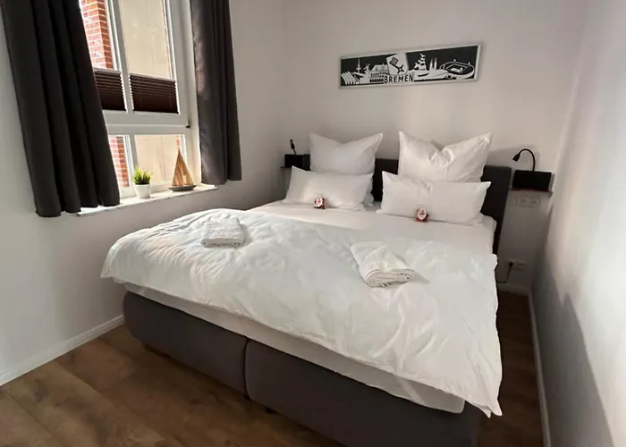 Terrassenwohnung An Der Kleinen Weser Апартаменты